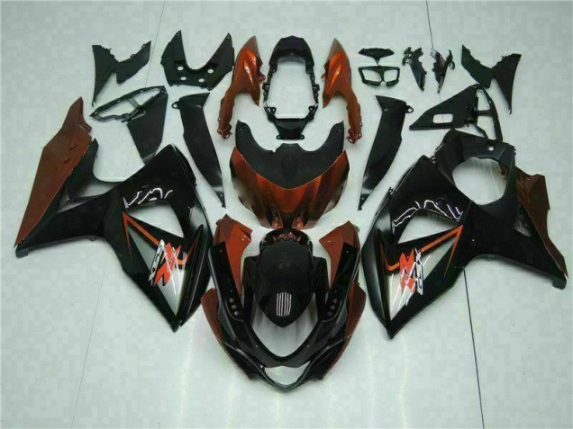 Suzuki GSXR 1000 K9 2009-2016 Verkleidungen - Braun Schwarz Verkauf Suzuki GSXR 1000 K9 2009-2016 Verkleidungen - Braun Schwarz Verkauf