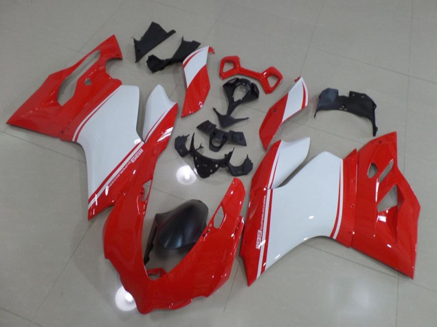 Ducati 1199 2011-2014 Verkleidungen - Rot Weiß Verkauf