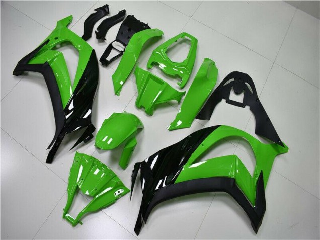 Kawasaki ZX10R 2011-2015 Vollverkleidung - Grün Schwarz Verkauf Kawasaki ZX10R 2011-2015 Vollverkleidung - Grün Schwarz Verkauf