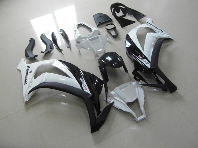 Kawasaki ZX10R 2011-2015 Verkleidungen - Weiß Schwarz Verkauf Kawasaki ZX10R 2011-2015 Verkleidungen - Weiß Schwarz Verkauf