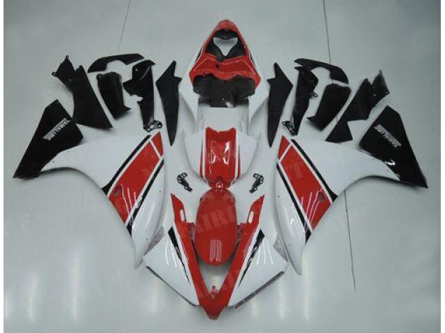 Yamaha R1 2012-2014 Verkleidungen - Weiß Rot Schwarz Verkauf Yamaha R1 2012-2014 Verkleidungen - Weiß Rot Schwarz Verkauf