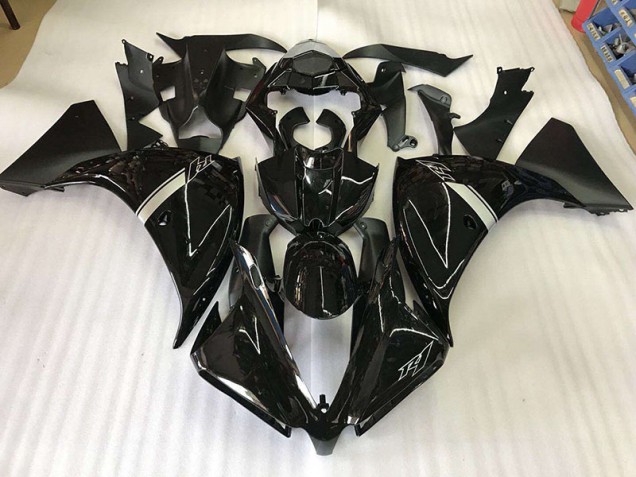 Yamaha R1 2012-2014 Verkleidungen - Glänzend Schwarz Verkauf Yamaha R1 2012-2014 Verkleidungen - Glänzend Schwarz Verkauf