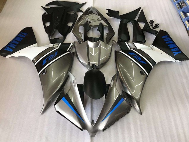 Yamaha R1 2012-2014 Verkleidungen - Silber Blau Verkauf Yamaha R1 2012-2014 Verkleidungen - Silber Blau Verkauf