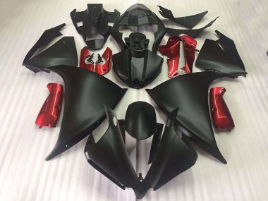 Yamaha R1 2012-2014 Verkleidungen - Matt Schwarz Glänzend Rot Verkauf