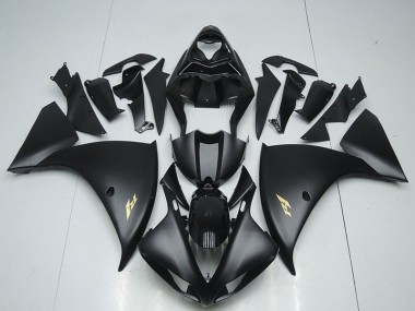 Yamaha R1 2012-2014 Verkleidungen - Matt Schwarzer Aufkleber Verkauf