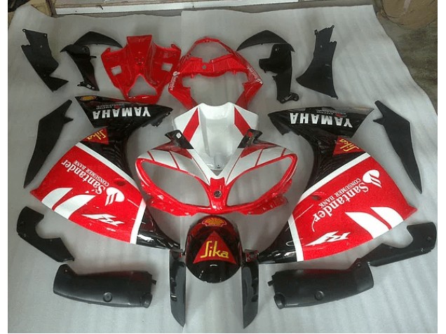 Yamaha R1 2012-2014 Verkleidungen - Rot Weiß Und Schwarz Grafik Verkauf