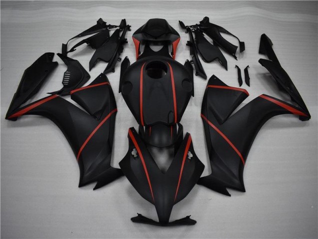 Honda CBR 1000 RR 2012-2016 Verkleidungen - Matt Schwarz Rot Verkauf