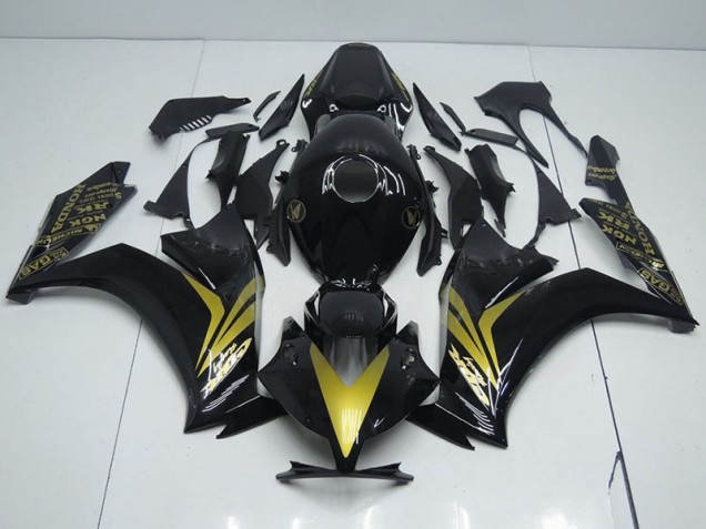 Honda CBR 1000 RR 2012-2016 Verkleidungen - Glänzend Schwarz und Gold Verkauf