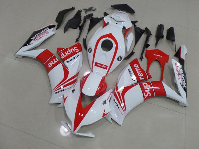 Honda CBR 1000 RR 2012-2016 Verkleidungen - Rot Weiß Supreme Verkauf Honda CBR 1000 RR 2012-2016 Verkleidungen - Rot Weiß Supreme Verkauf
