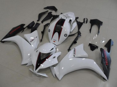 Honda CBR 1000 RR 2012-2016 Verkleidungen - Weiß Und Matt Schwarz OEM Stil Verkauf