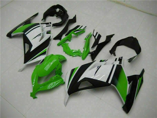 Kawasaki EX300 2013-2016 Verkleidungen - Grün Schwarz Silber Verkauf