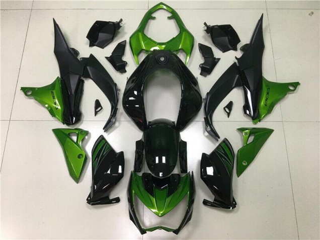 Kawasaki Z800 2013-2016 Verkleidung - Grün Schwarz Verkauf