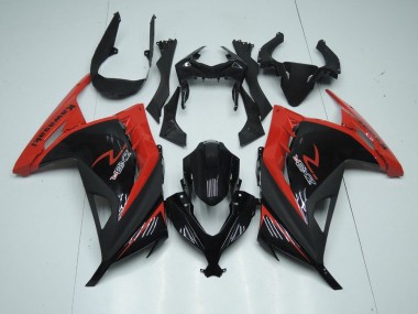 Kawasaki ZX 300R 2013-2016 Verkleidung - Rot Schwarz Verkauf