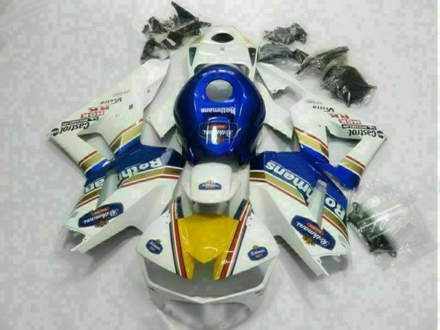 Honda CBR 600 RR 2013-2023 Verkleidungen - Weiß Blau Verkauf