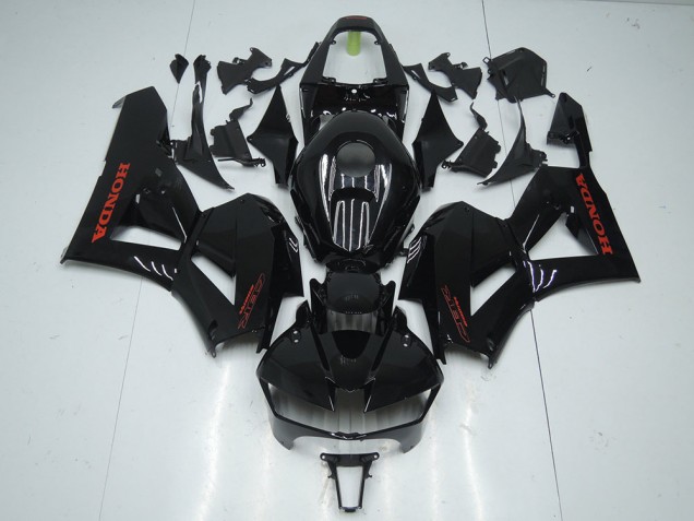 Honda CBR 600 RR 2013-2023 Verkleidungen - Glänzend Schwarz mit rotem Aufkleber Verkauf Honda CBR 600 RR 2013-2023 Verkleidungen - Glänzend Schwarz mit rotem Aufkleber Verkauf