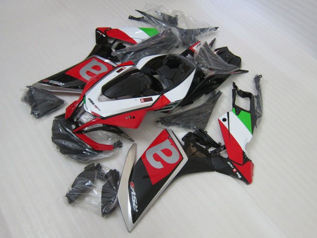 Aprilia RSV4 2009-2015 Vollverkleidung - Schwarz Rot Verkauf
