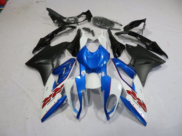 BMW S1000RR 2015-2018 Verkleidungen - Blau Weiß Schwarz Verkauf BMW S1000RR 2015-2018 Verkleidungen - Blau Weiß Schwarz Verkauf
