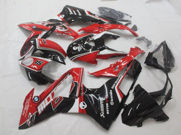 BMW S1000RR 2015-2018 Verkleidungen - Rot Schwarz Verkauf BMW S1000RR 2015-2018 Verkleidungen - Rot Schwarz Verkauf