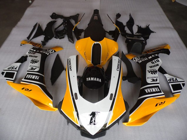 Yamaha R1 2015-2019 Verkleidungen - Gelb Weiß Schwarz Verkauf Yamaha R1 2015-2019 Verkleidungen - Gelb Weiß Schwarz Verkauf