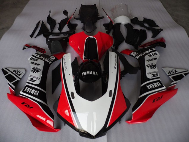 Yamaha R1 2015-2019 Verkleidungen - Rot Weiß Schwarz Verkauf
