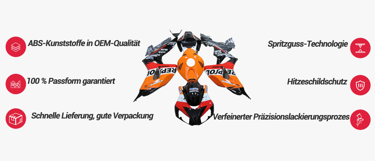 OEM Motorrad Verkleidung Verkauf